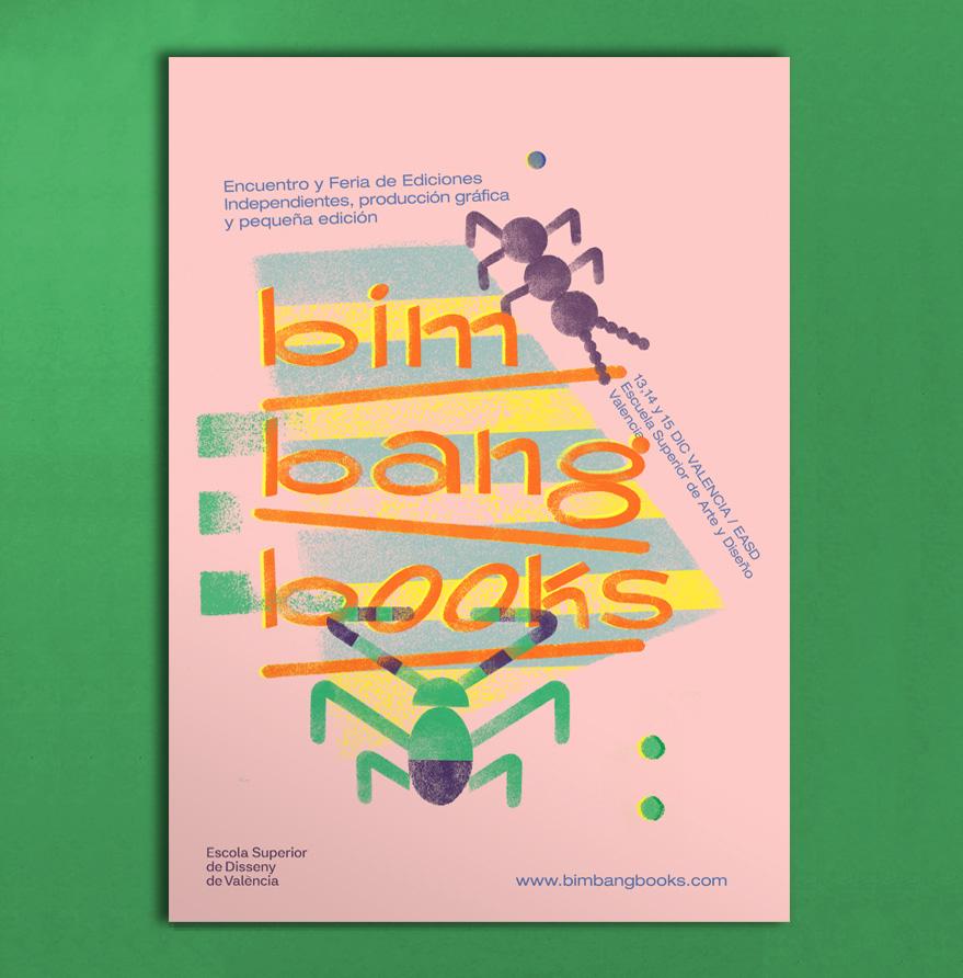 cartel Encuentro y Feria de Ediciones Independientes en Valencia